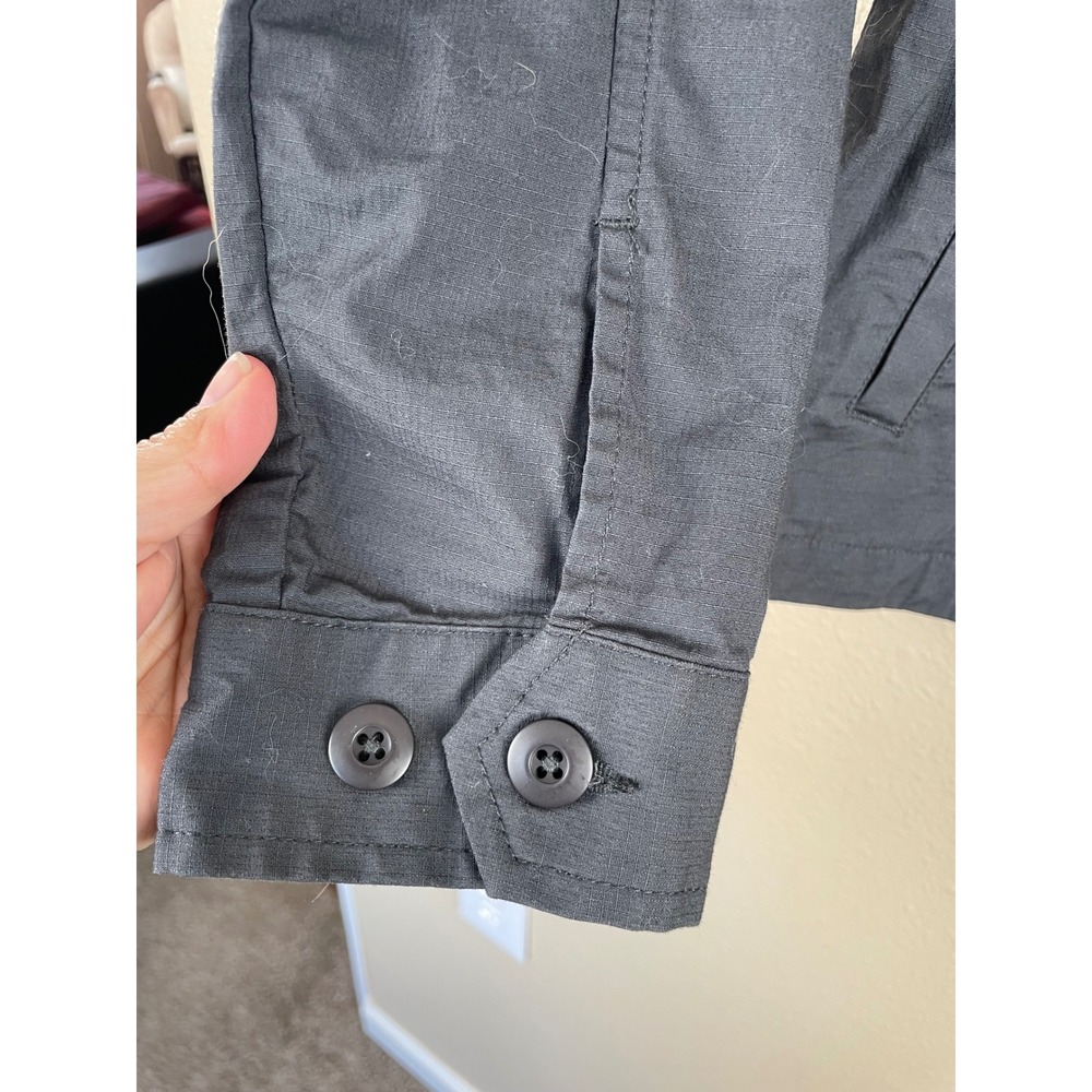 Vuori Womens Ripstop Jacket Charcoal Grey Organic Cotton VW523 Size XS - Picture 5 of 11